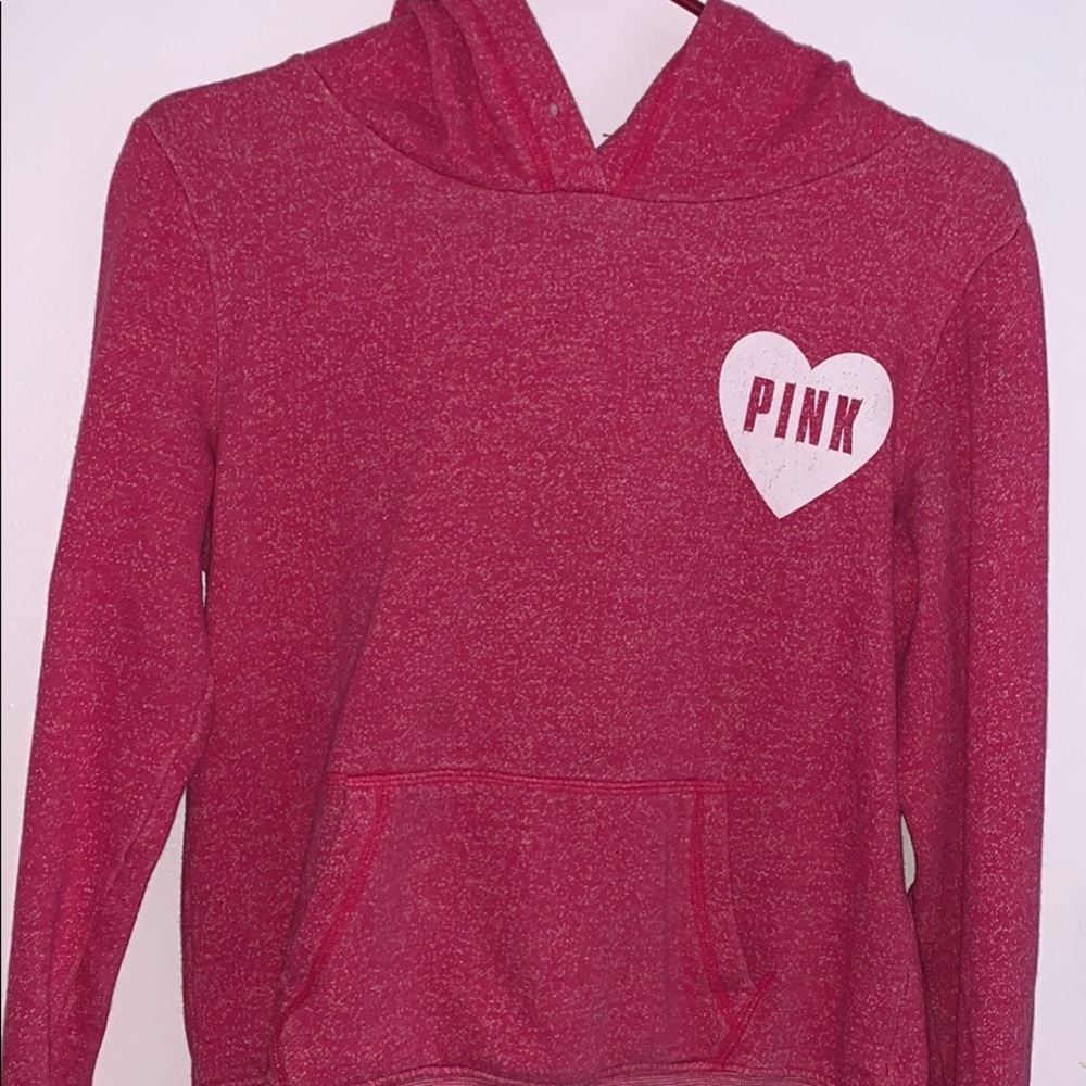 Pink “PINK” hoodie for sale
